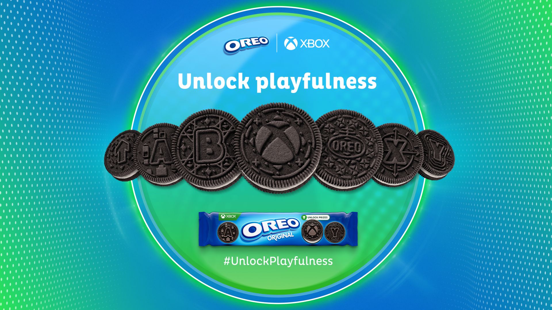 Pruebe la dulce victoria con la edición especial de galletas Xbox Oreo y deliciosos premios