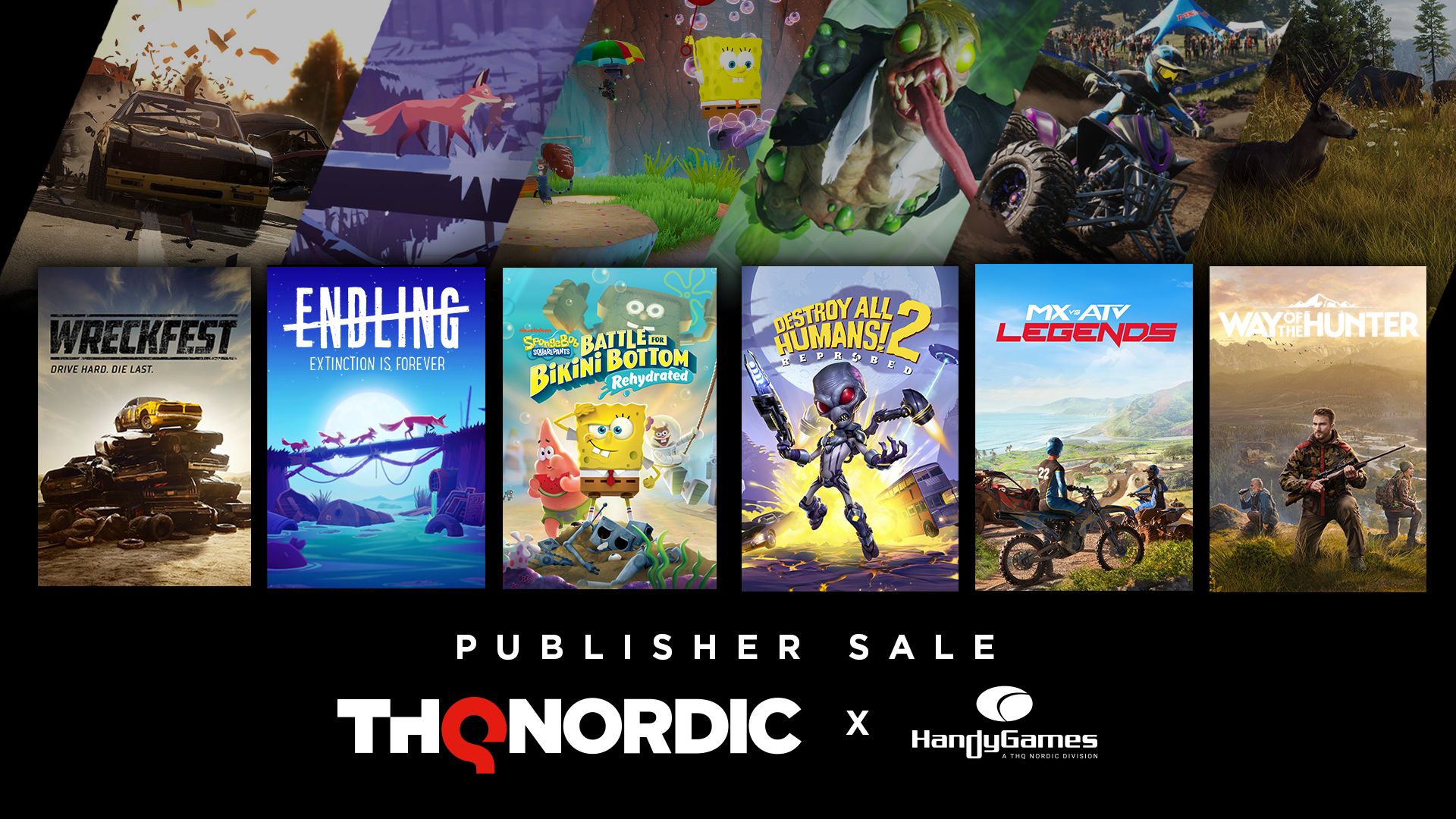 Desde la conquista galáctica hasta las rivalidades de carreras y las travesuras de Spongetastic, la oferta de editores de THQ Nordic y Handy Games tiene algo para todos