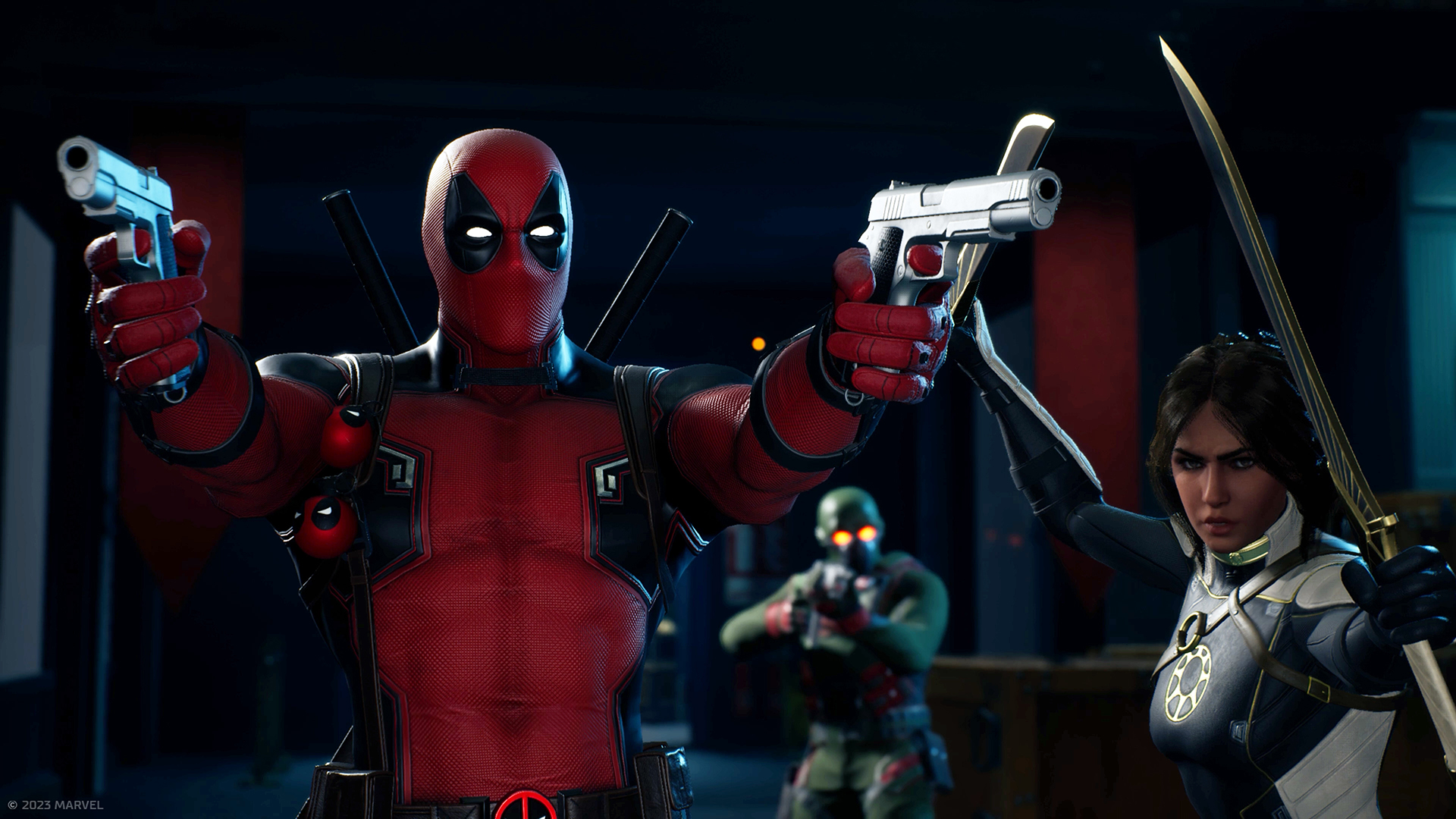 Suns de medianoche de Marvel - Captura de pantalla de Deadpool