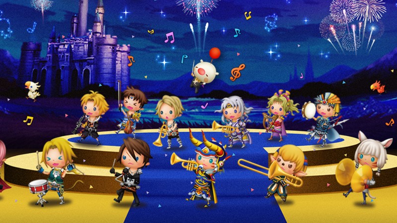 Línea de compás final de Theatrhythm: en el camino correcto