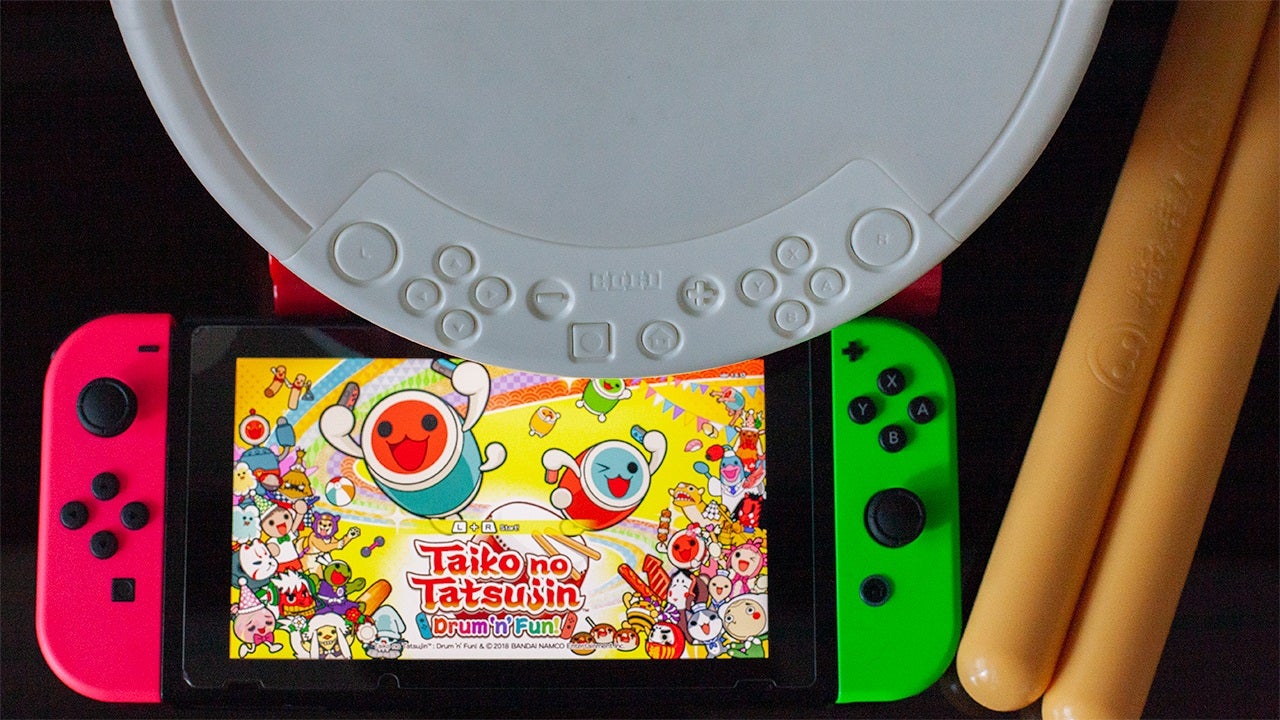 El controlador de batería oficial Hori Taiko no Tatsujin para Nintendo Switch ha bajado al precio más bajo de la historia