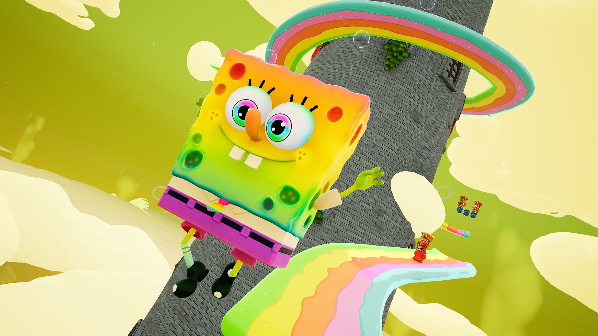 Captura de pantalla de SpongeBob SquarePants: The Cosmic Shake