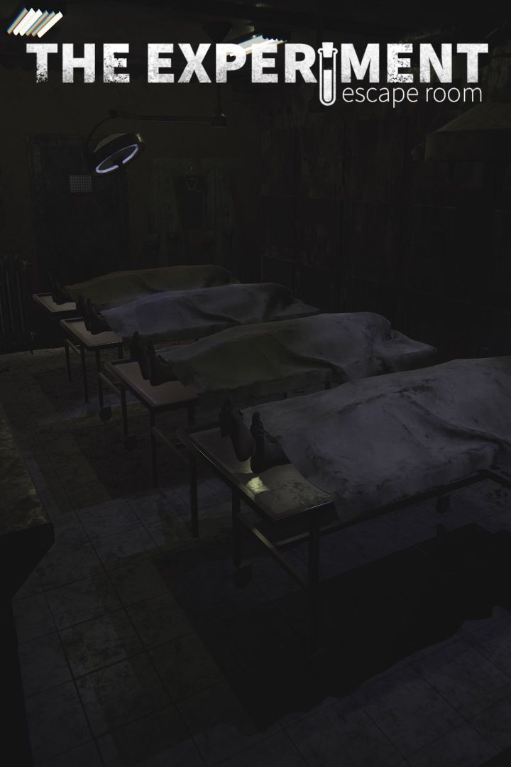 El experimento: arte de la caja de la sala de escape