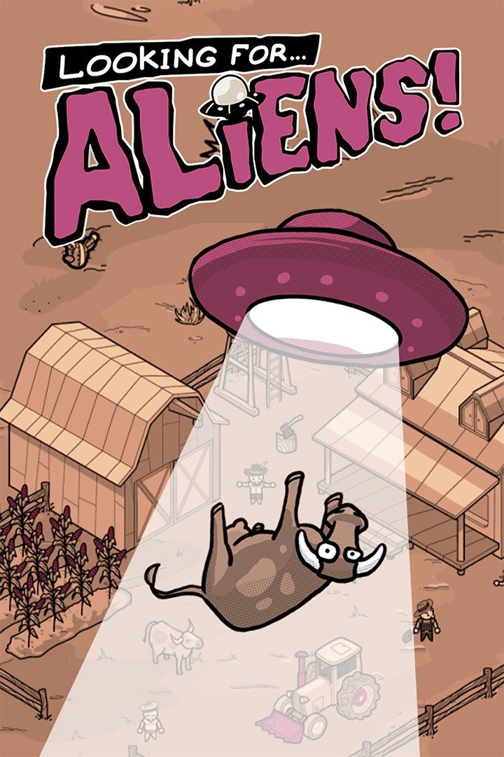 Arte de la caja Buscando extraterrestres