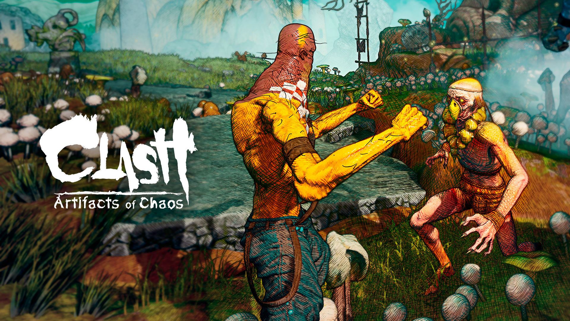 Cómo Clash: Artifacts of Chaos utiliza técnicas tradicionales para parecer una ilustración animada