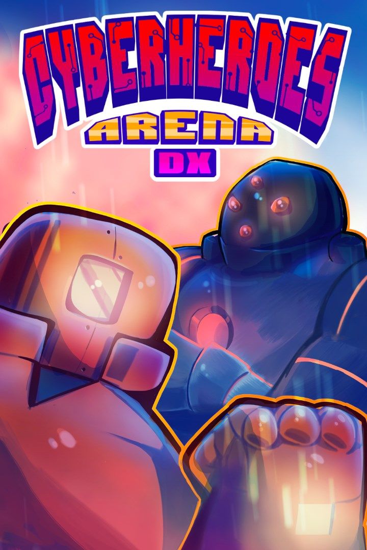 Arte de la caja CyberHeroes Arena DX