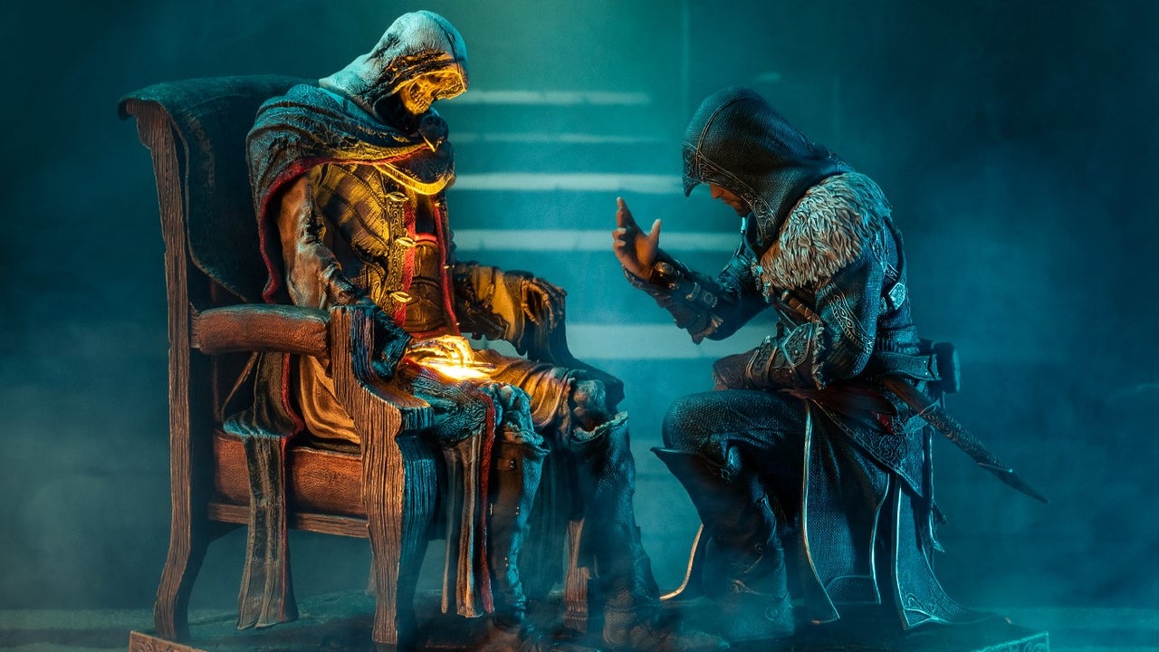 Assassin's Creed Revelations: estatua de Ezio y Altair disponible en la tienda IGN