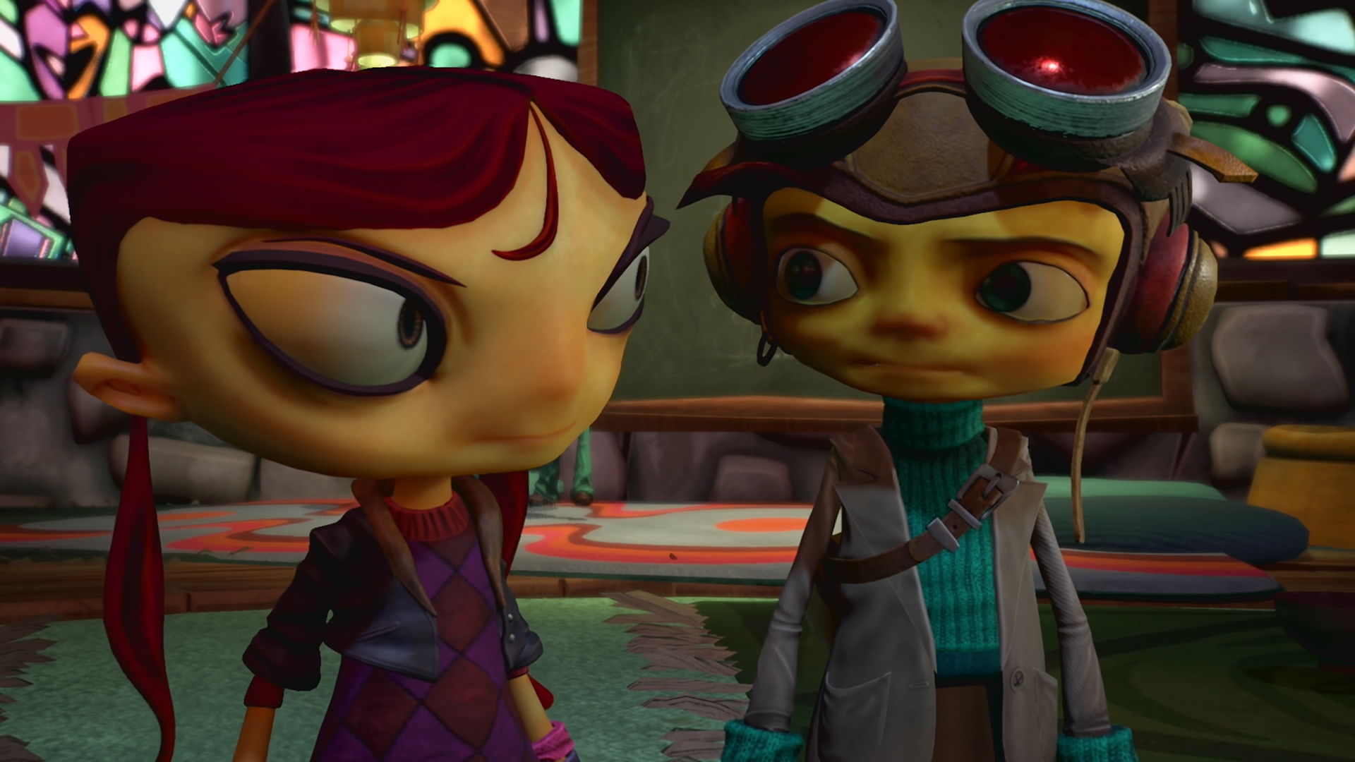 Psychonauts 2 captura de pantalla de San Valentín