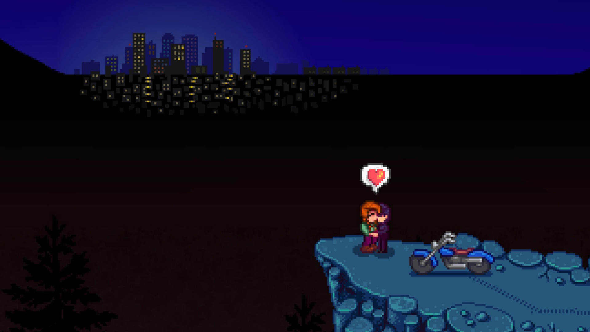 Captura de pantalla de Stardew Valley Valentine