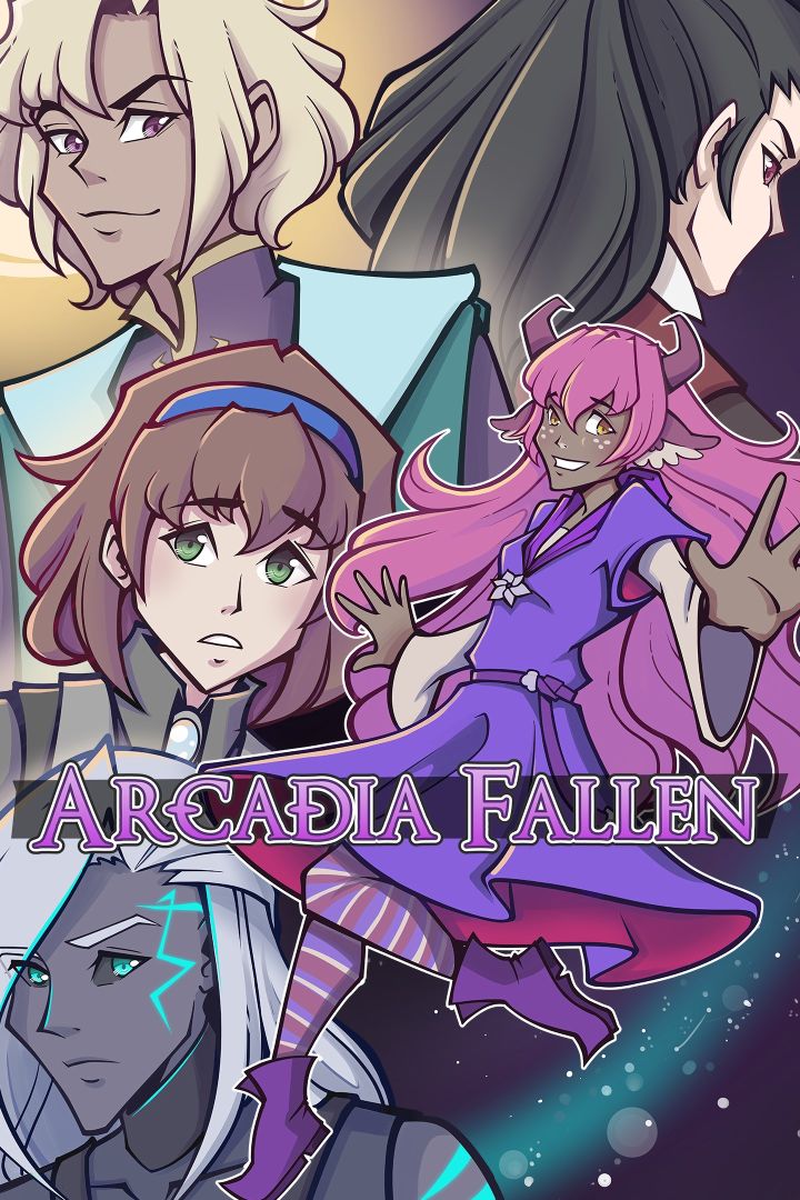 Arte de la caja caída de Arcadia