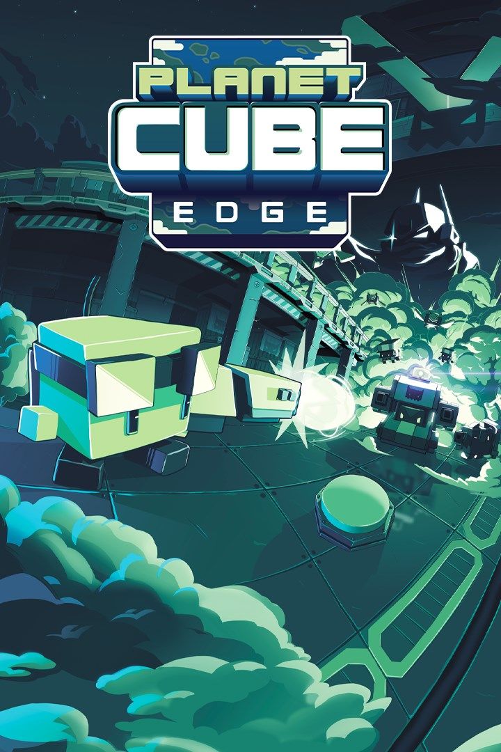 Arte de la caja del borde del cubo del planeta