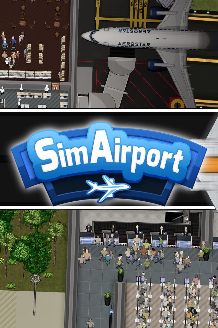 Arte de la caja SimAirport