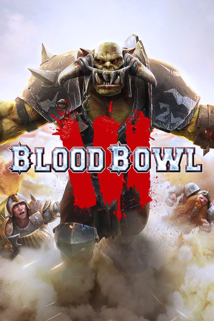 Arte de caja de Blood Bowl 3