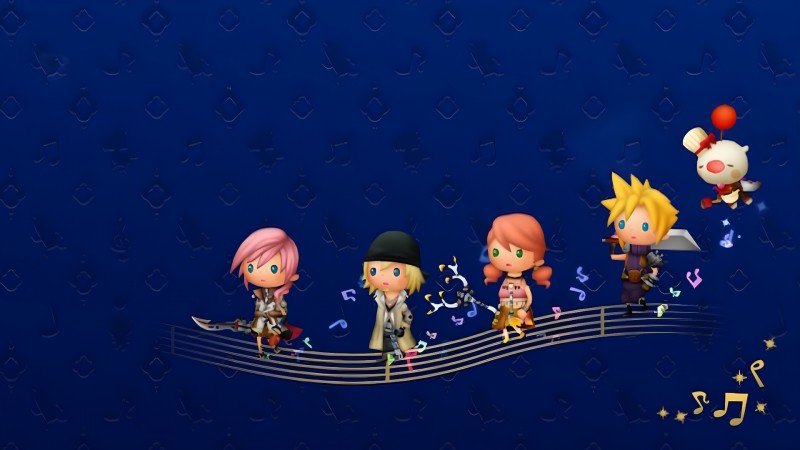 Revisión de la línea de compás final de Theatrhythm: armonía refinada