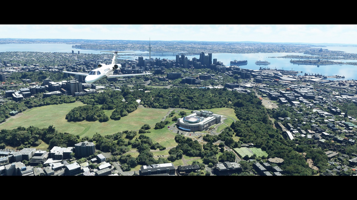 Captura de pantalla de Microsoft Flight Simulator Nueva Zelanda