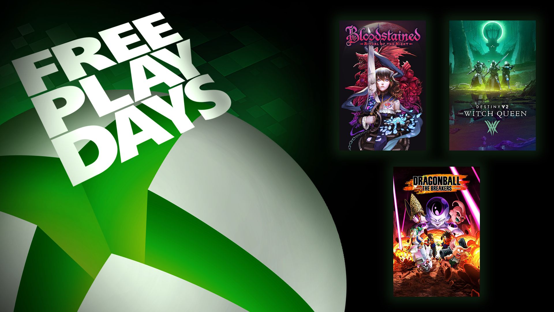 Días de juego gratis: Bloodstained: Ritual of the Night, Destiny 2: The Witch Queen y Dragon Ball: The Breakers