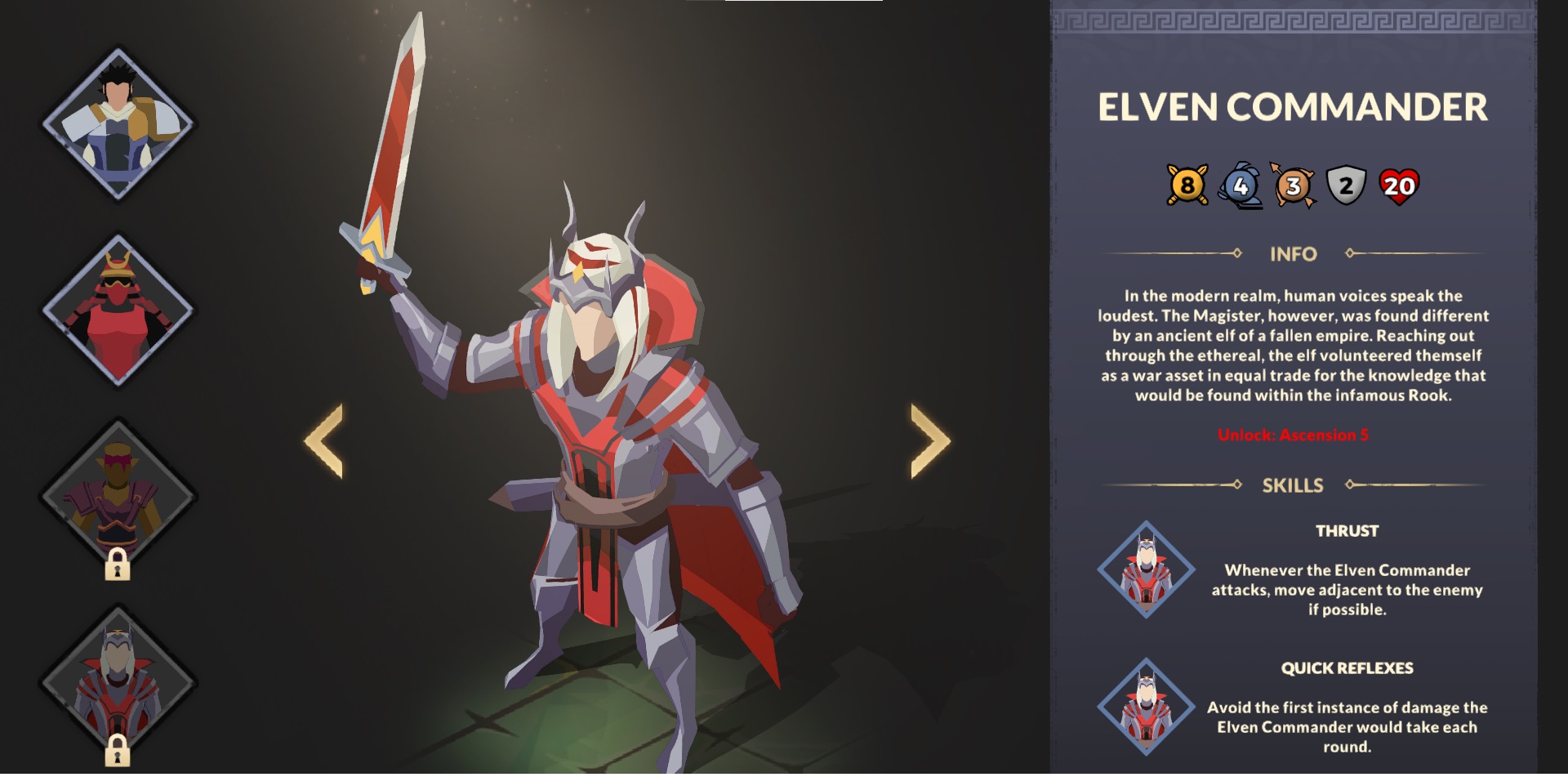 comandante elfo