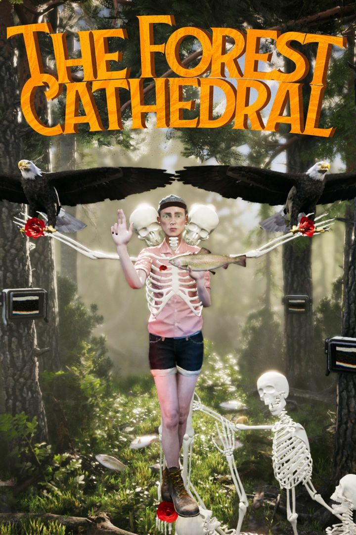 El arte de la caja de la catedral del bosque