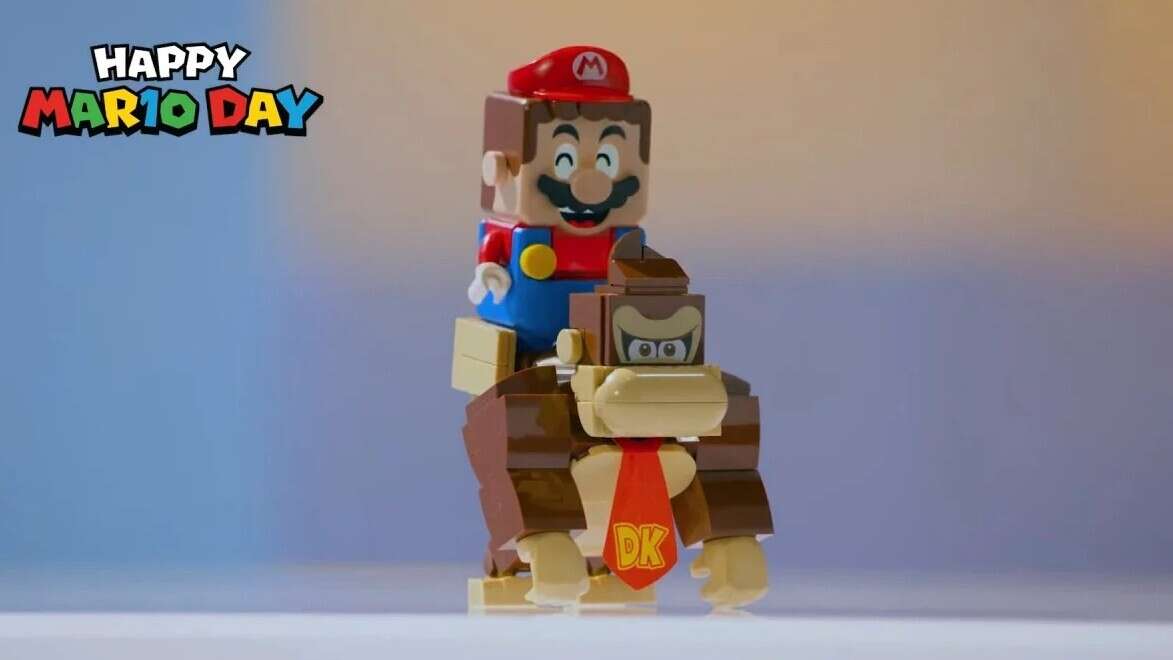 Lego Donkey Kong presentado, disponible este verano