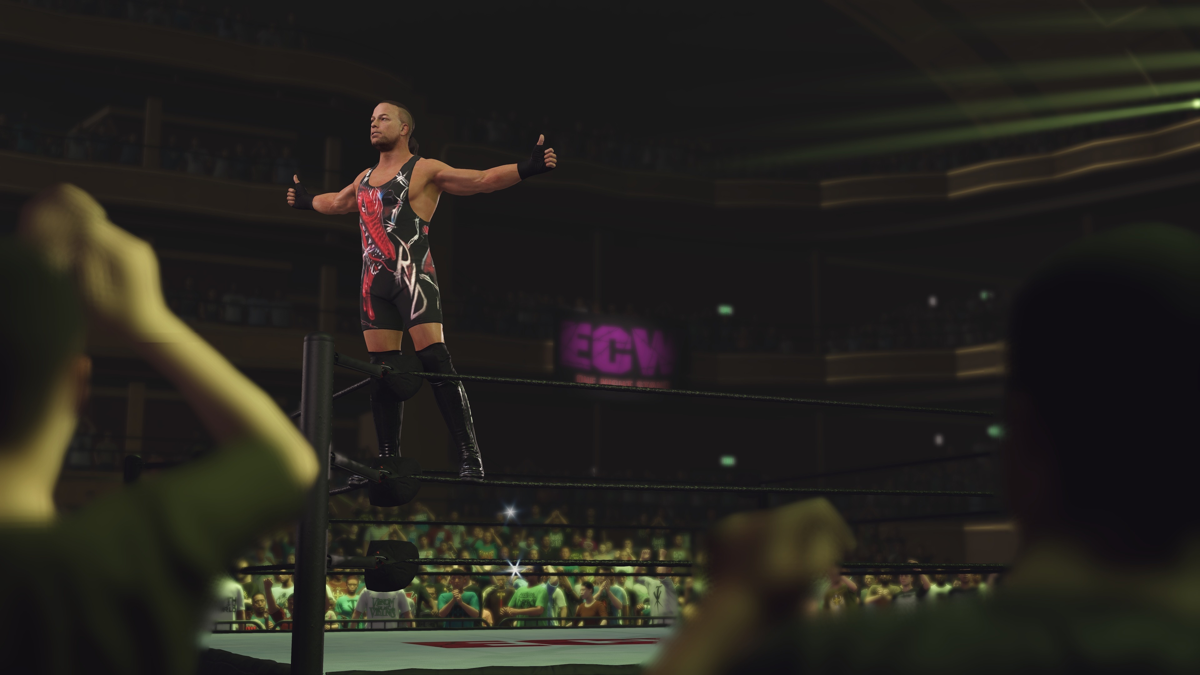 Captura de pantalla de WWE 2K23