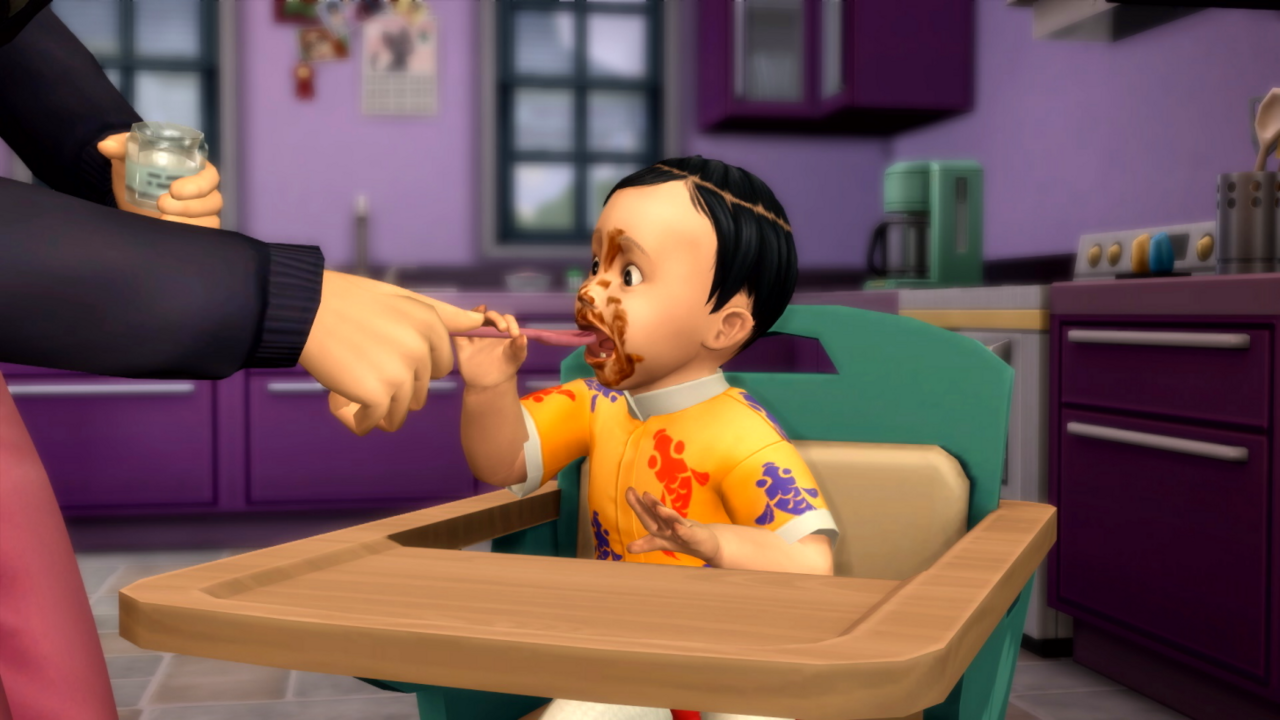 El DLC más reciente de Los Sims 4 te permite personalizar a los bebés