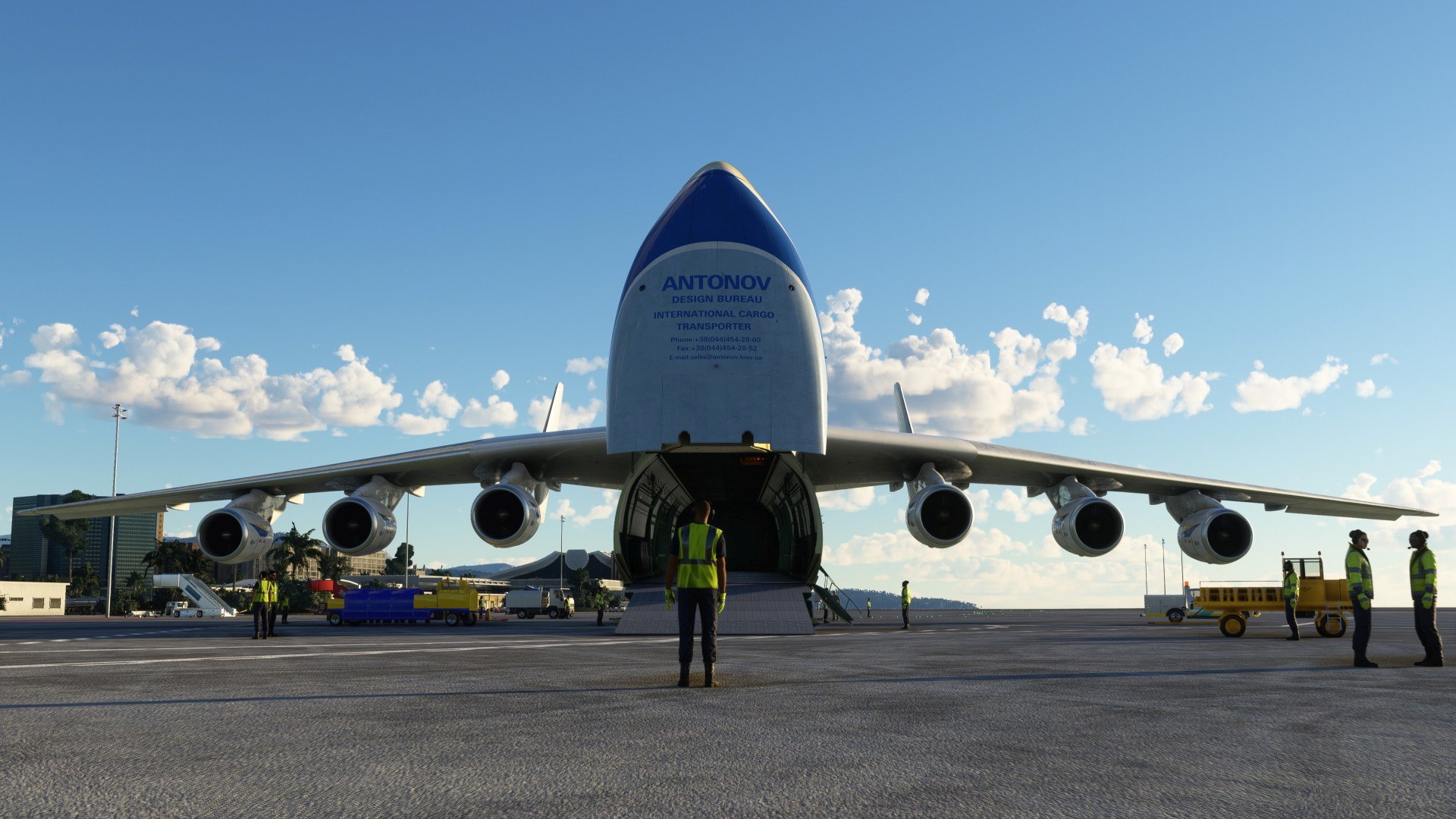 Microsoft Flight Simulator - Antonov An-225 “Mriya” Captura de pantalla