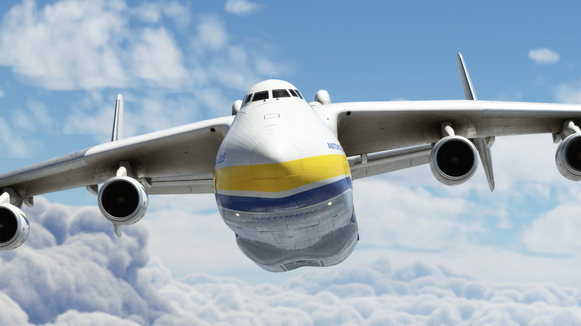 Microsoft Flight Simulator - Antonov An-225 “Mriya” Captura de pantalla