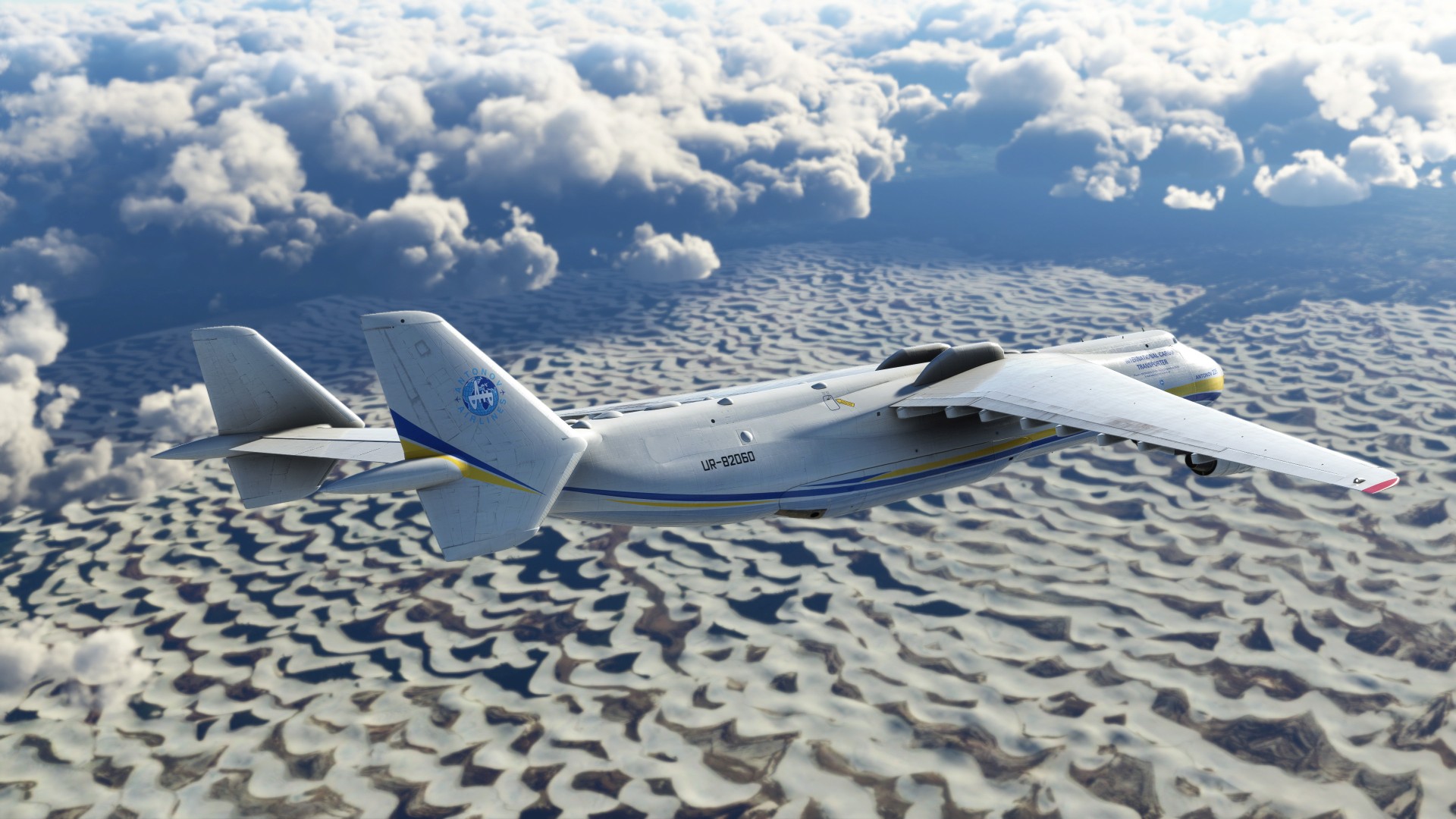 Microsoft Flight Simulator - Antonov An-225 “Mriya” Captura de pantalla