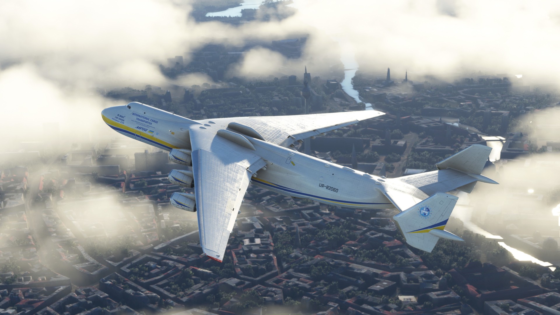 Microsoft Flight Simulator - Antonov An-225 “Mriya” Captura de pantalla