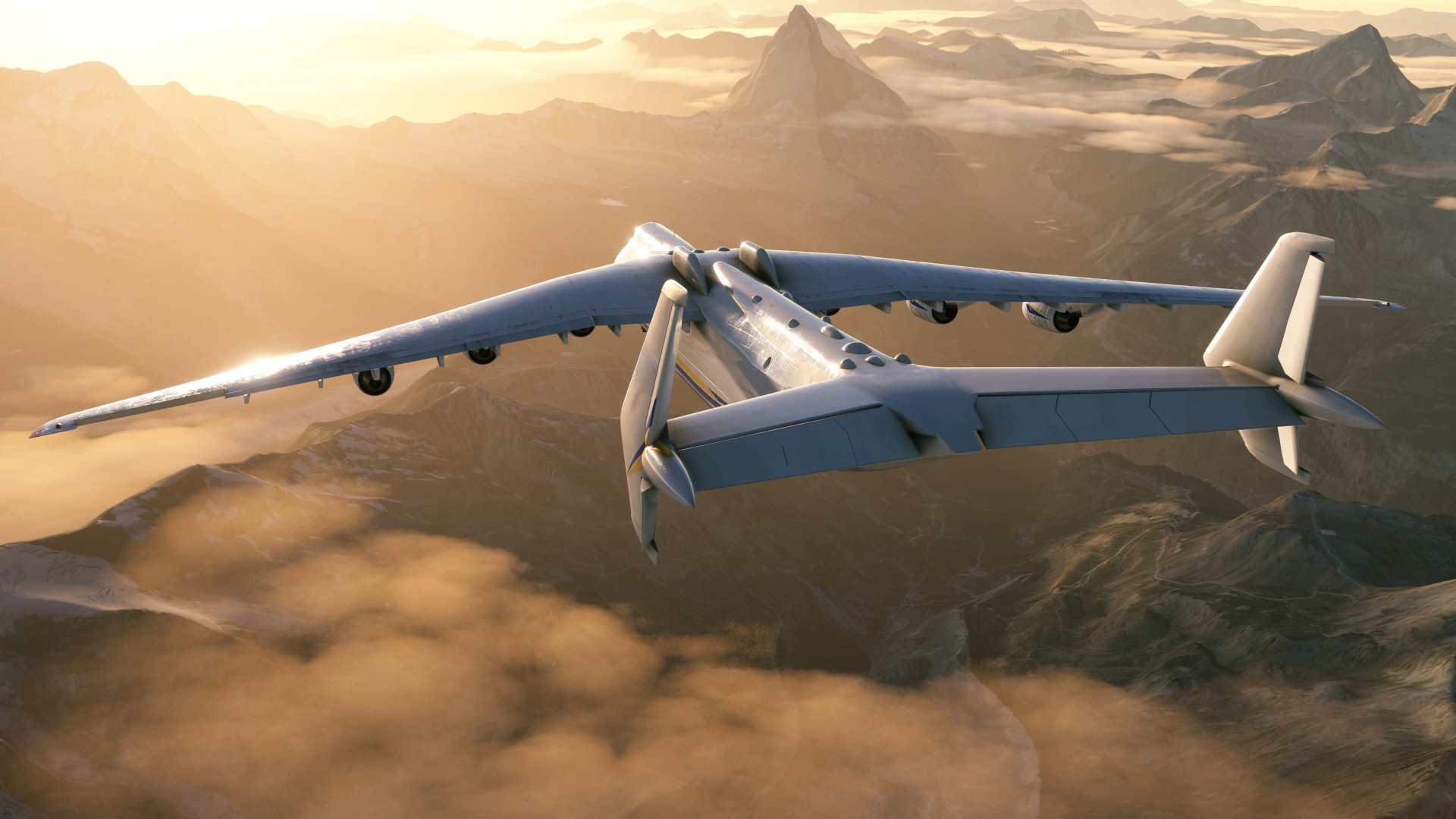 Microsoft Flight Simulator - Antonov An-225 “Mriya” Captura de pantalla
