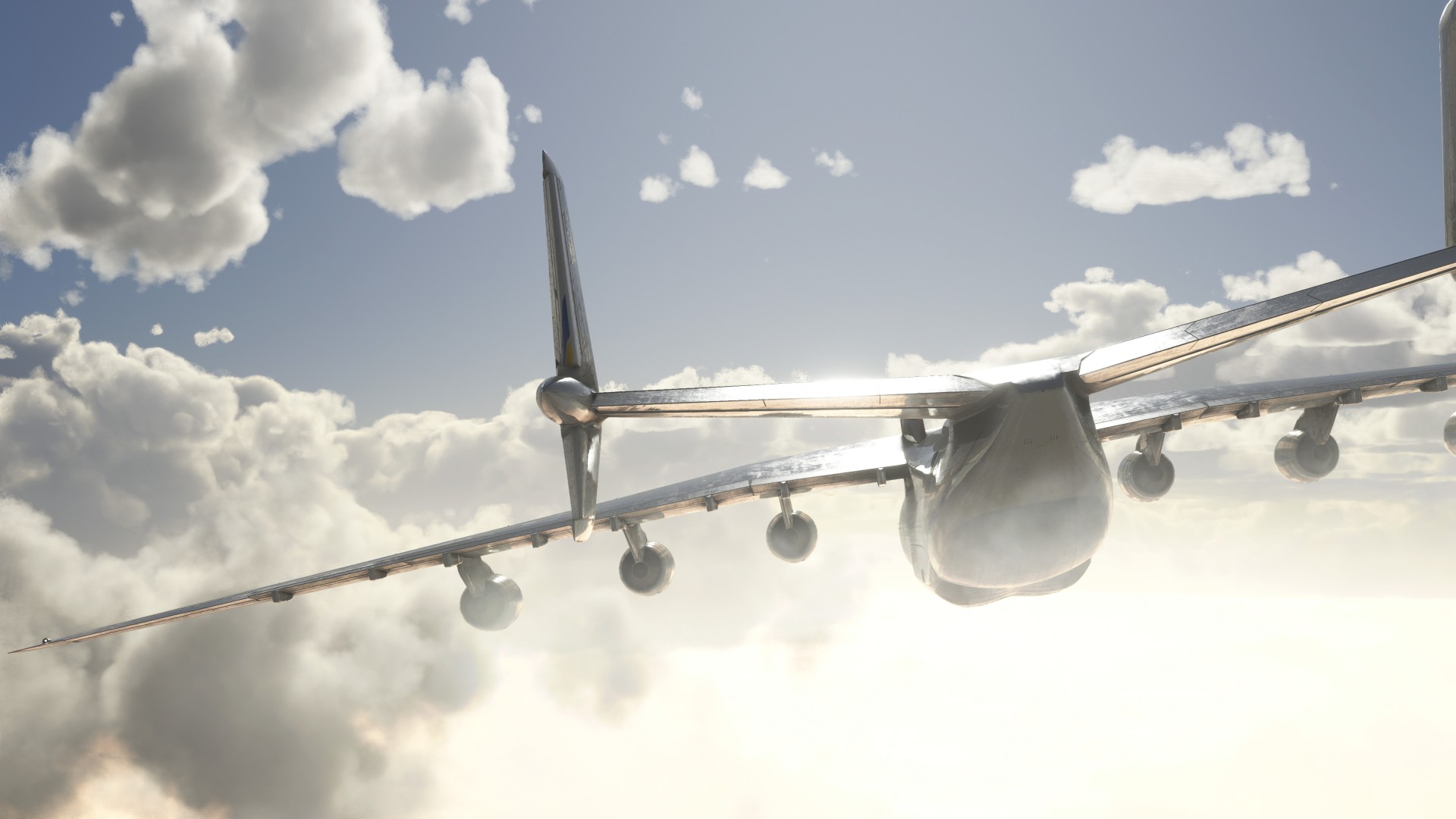 Microsoft Flight Simulator - Antonov An-225 “Mriya” Captura de pantalla
