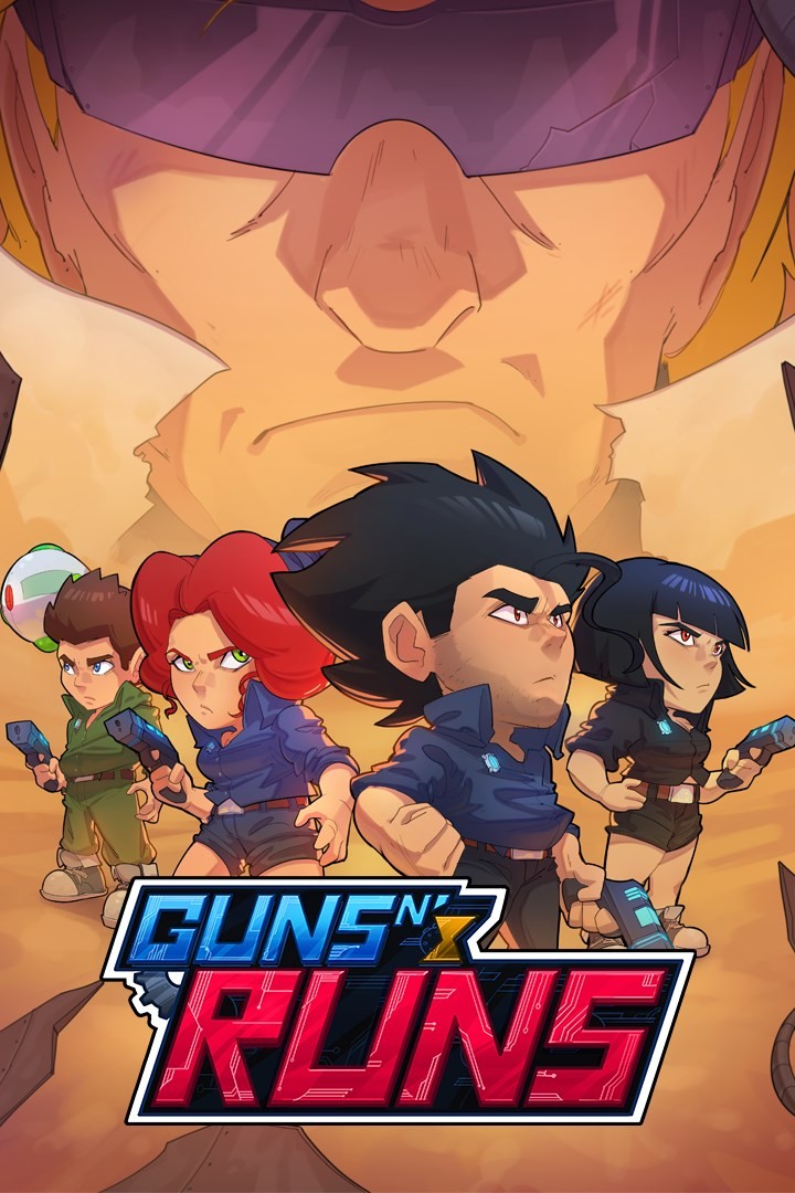 Arte de la caja de Guns 'N Runs
