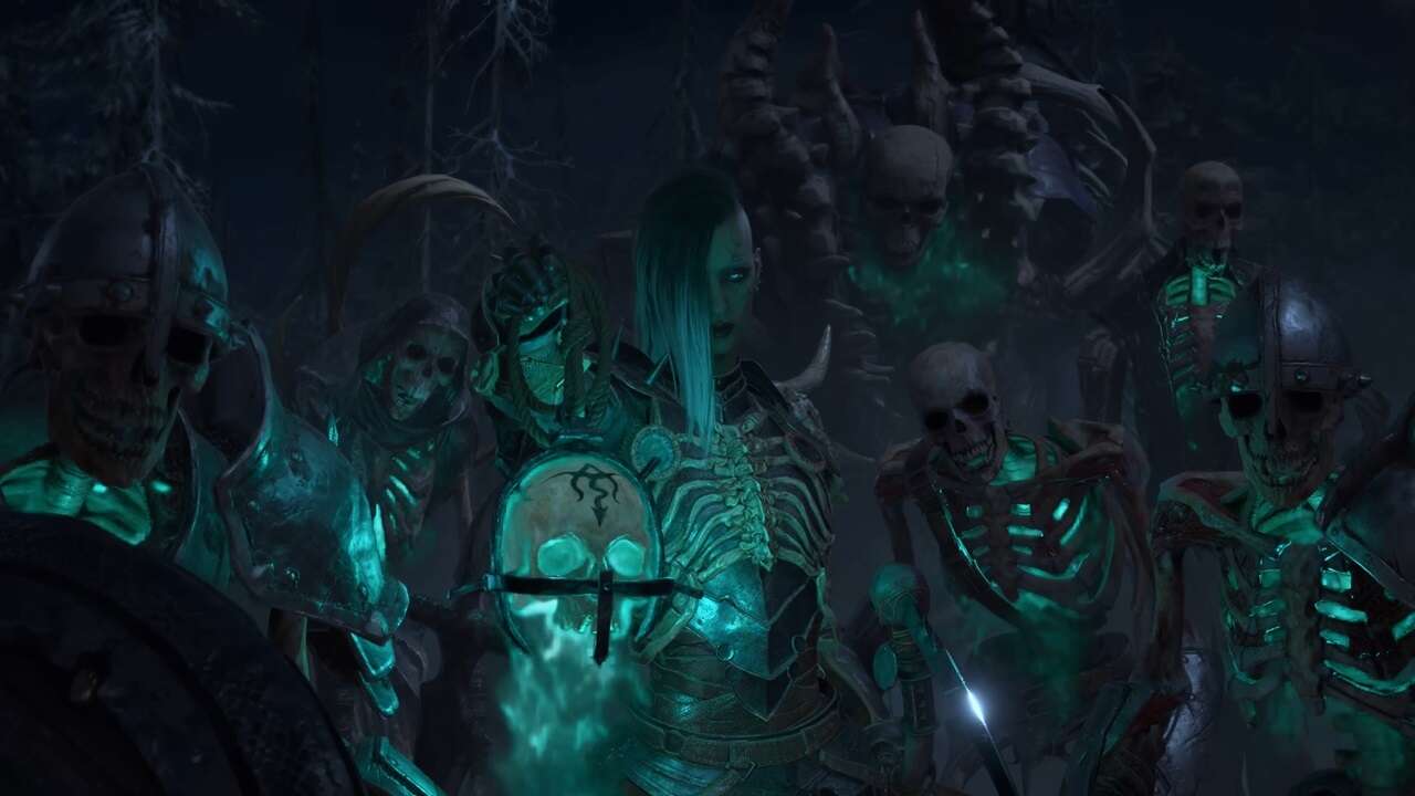 Diablo 4 - Nigromante Libro de la guía de los esbirros muertos