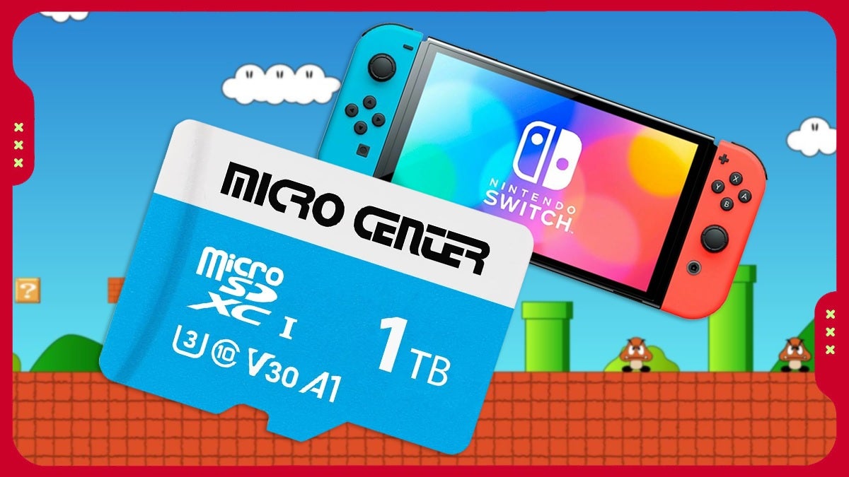 Alerta de oferta: tarjeta de memoria Micro SDXC de 1 TB (compatible con Nintendo Switch) por $ 84.98
