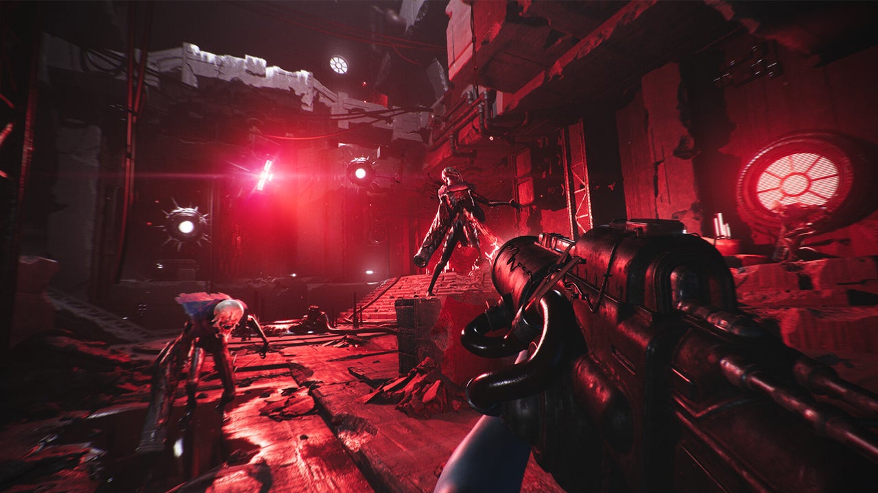 Luna Abyss es un FPS Bullet-Hell de movimiento primero ambientado en una prisión espacial