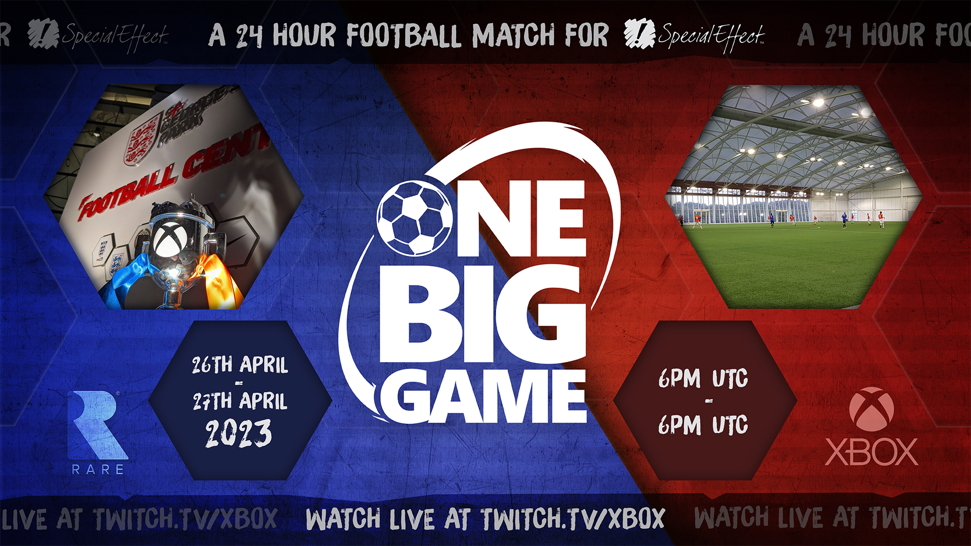 Un gran juego: los estudios de juegos del Reino Unido abordan un partido de fútbol de 24 horas para SpecialEffect