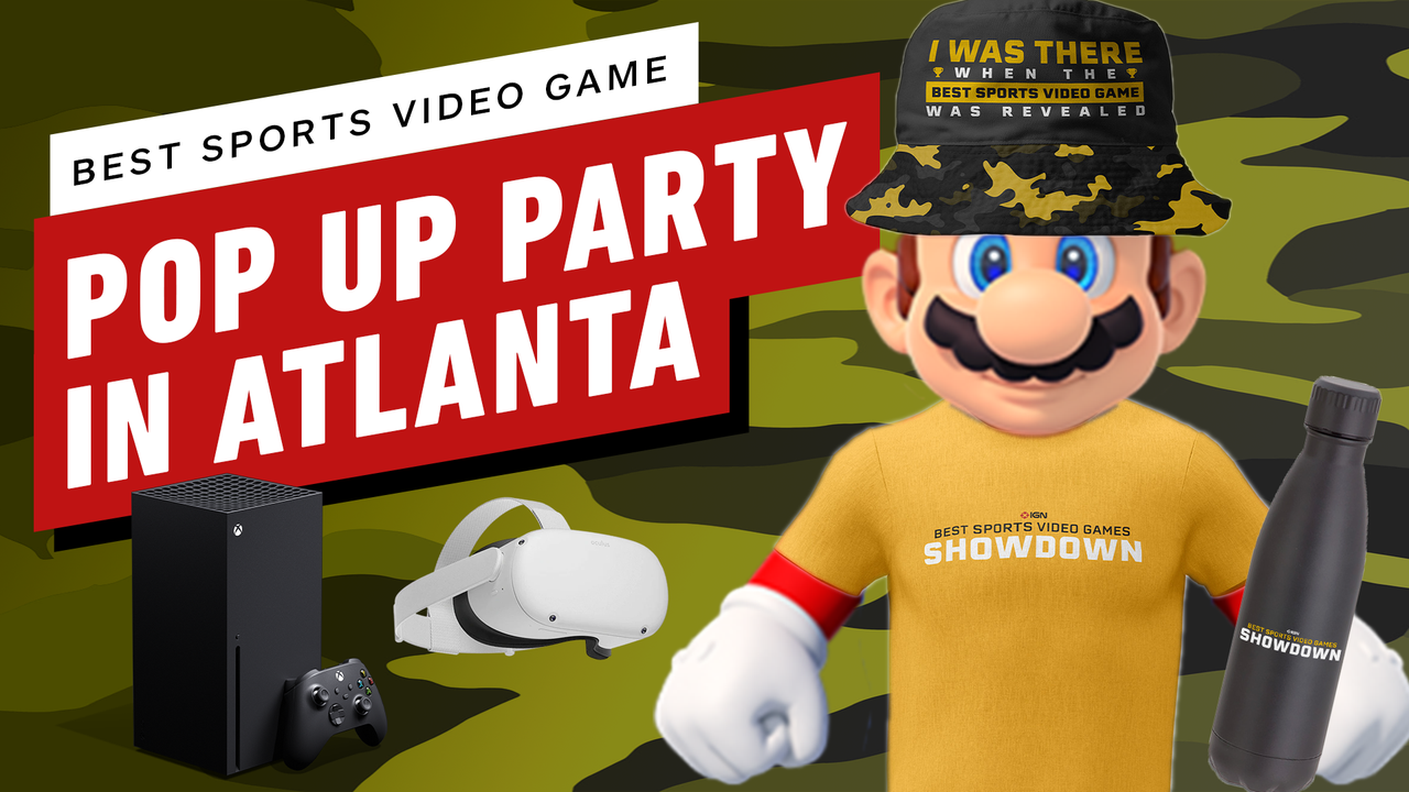 Únase a la fiesta emergente de IGN en Atlanta y el anuncio del ganador del "Mejor enfrentamiento de videojuegos deportivos"