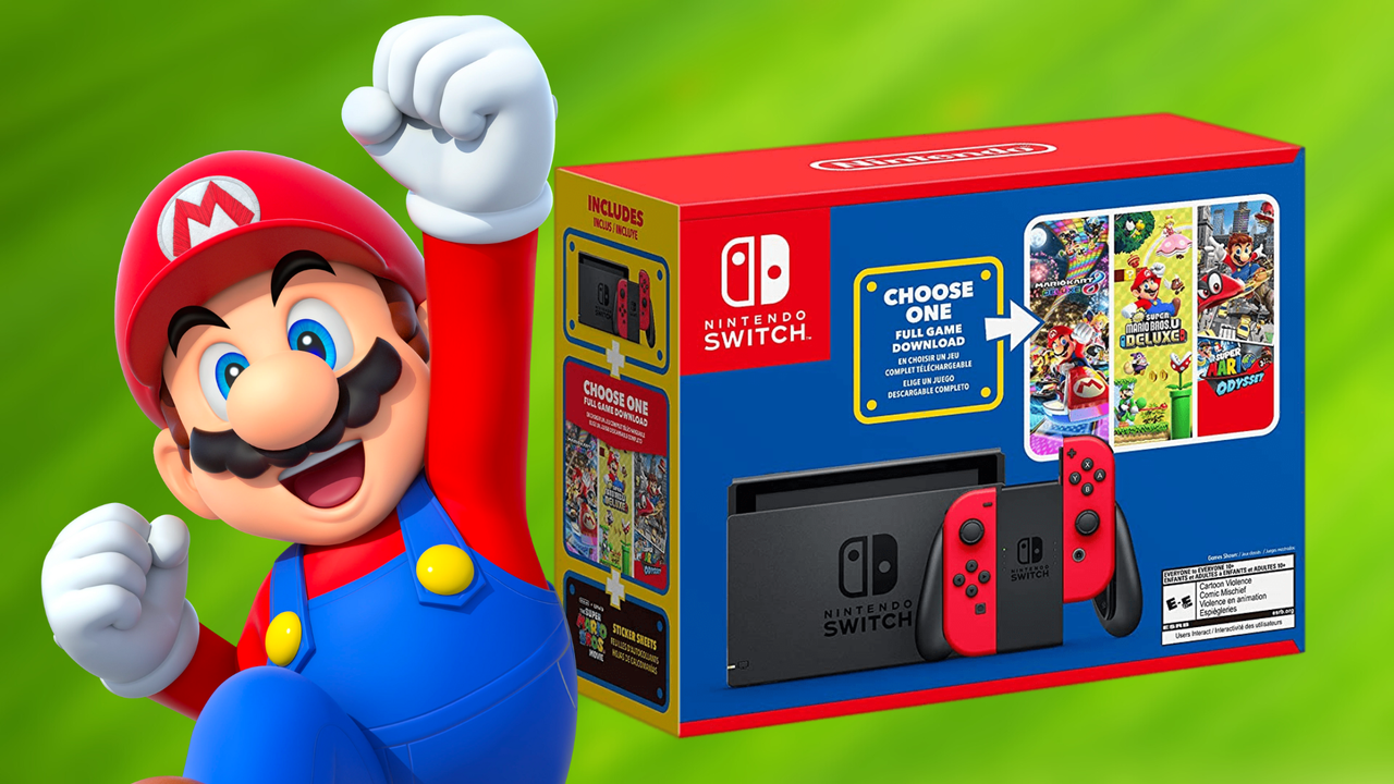 Mario Day ha terminado, pero el paquete Switch aún está disponible