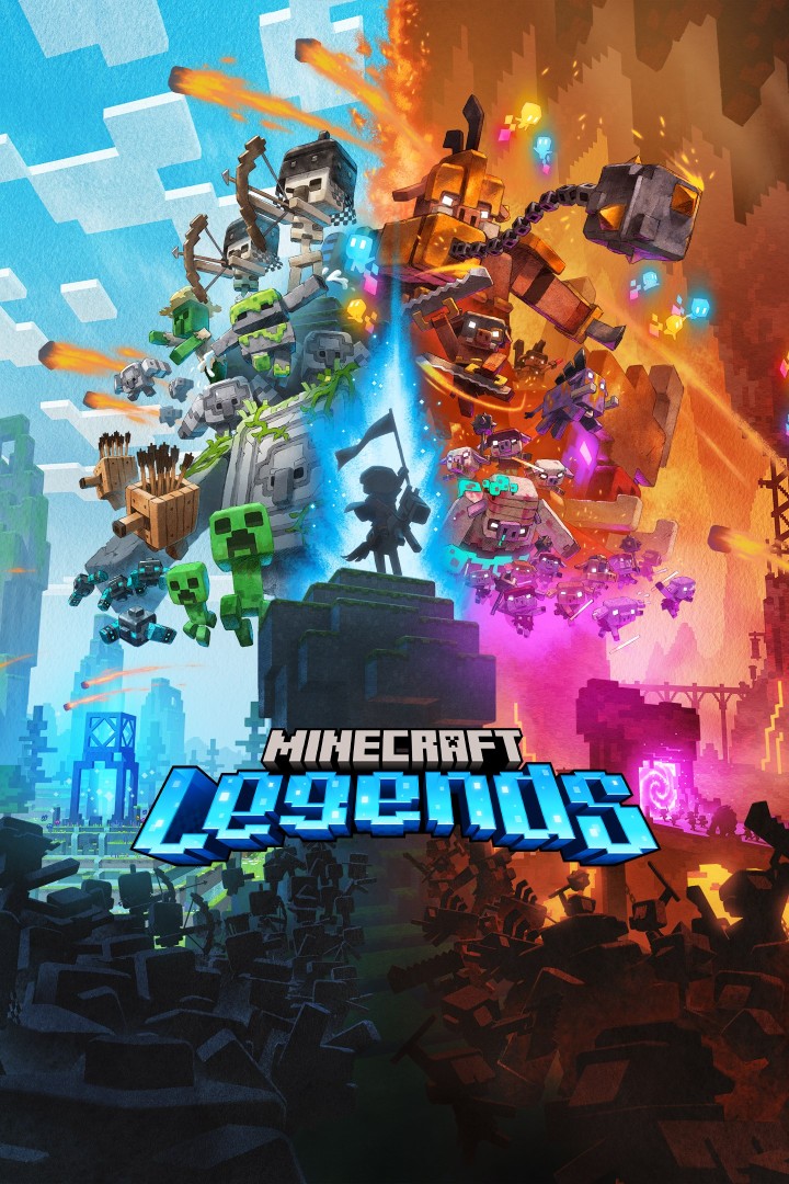 Activo de arte de caja de Minecraft Legends