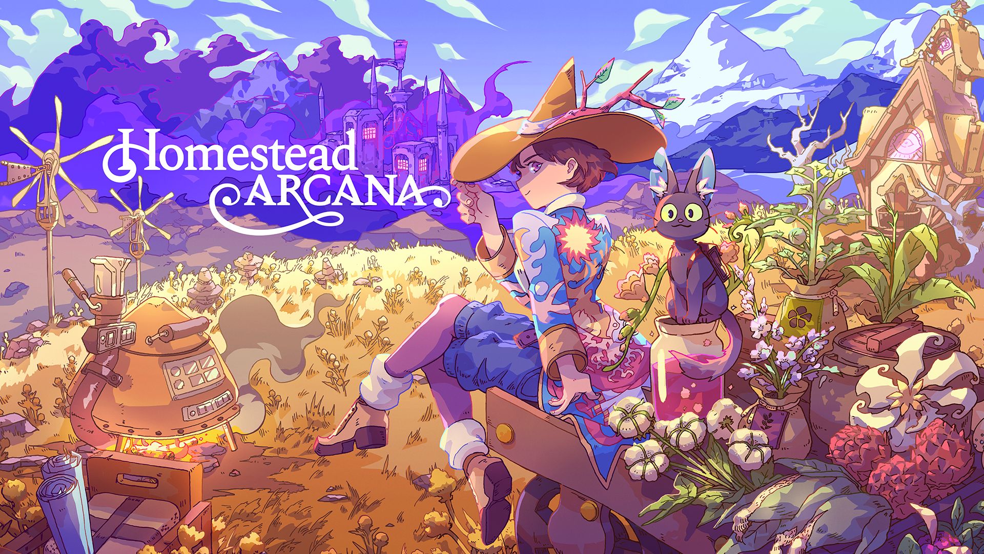 Conviértete en una bruja granjera en Homestead Arcana, disponible hoy