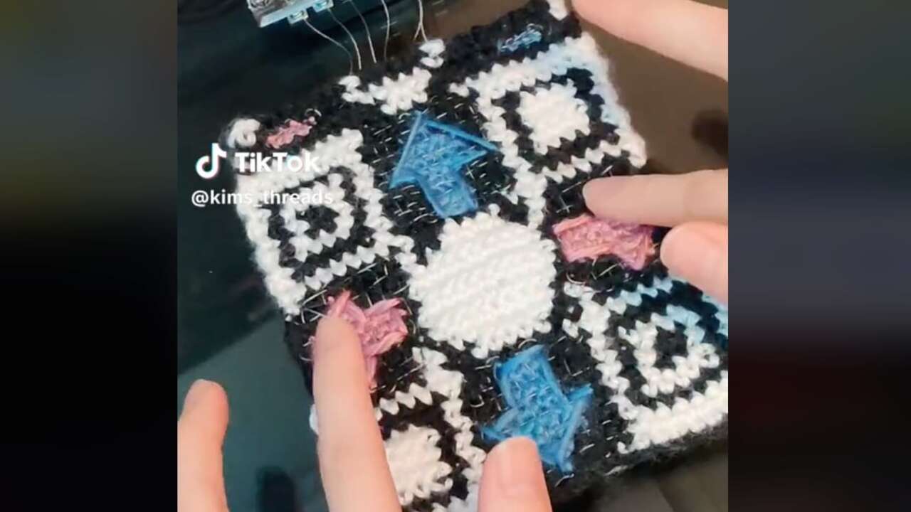 Bloc DDR funcional de Crochet Creator Crafts