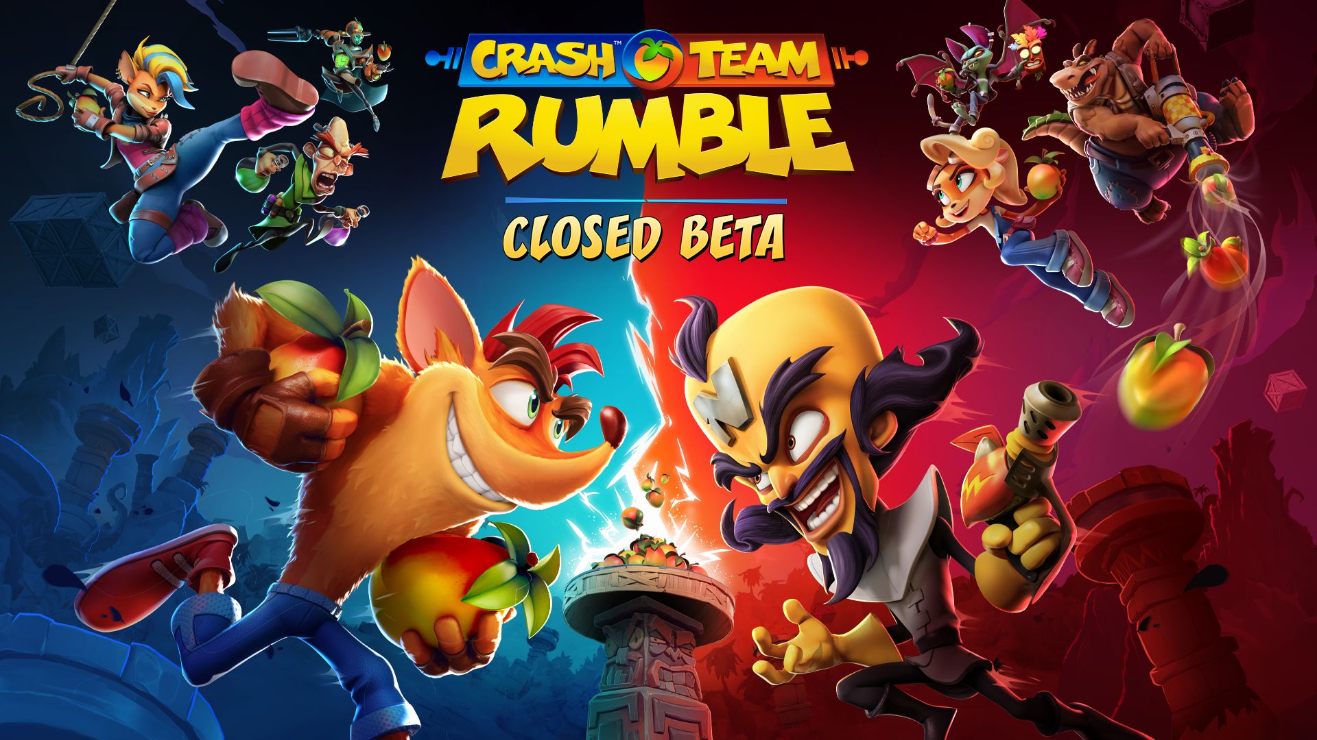Salta a la beta cerrada de Crash Team Rumble hoy