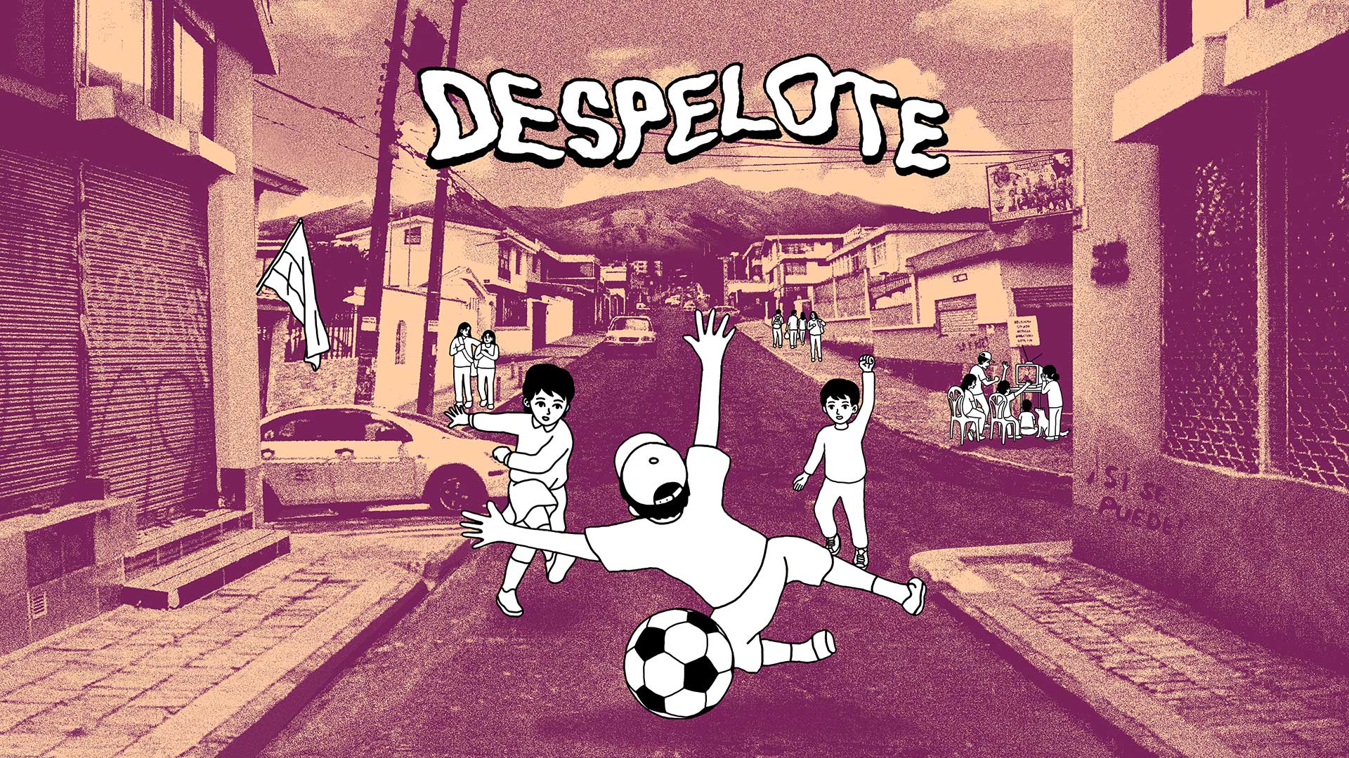 Juega fútbol mientras exploras una comunidad en Despelote