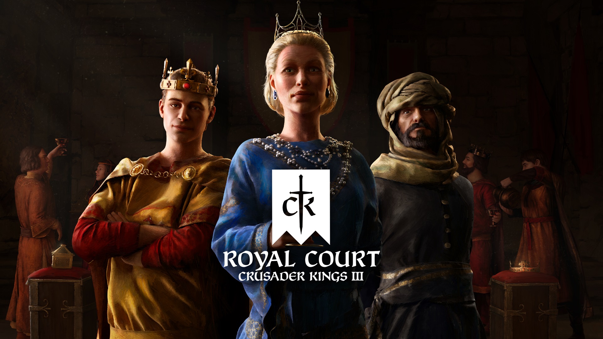 Usa el poder de la corte en el contenido descargable Royal Court de Crusader Kings III