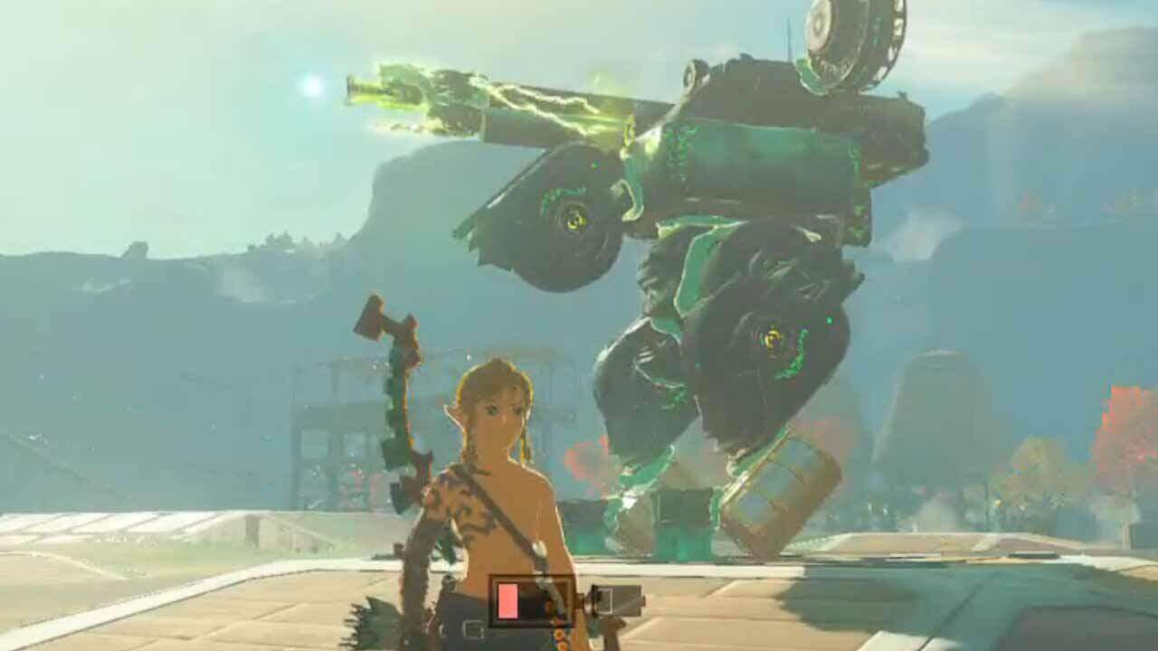 Jugador de Zelda: Tears Of The Kingdom crea un arma que supera a Metal Gear