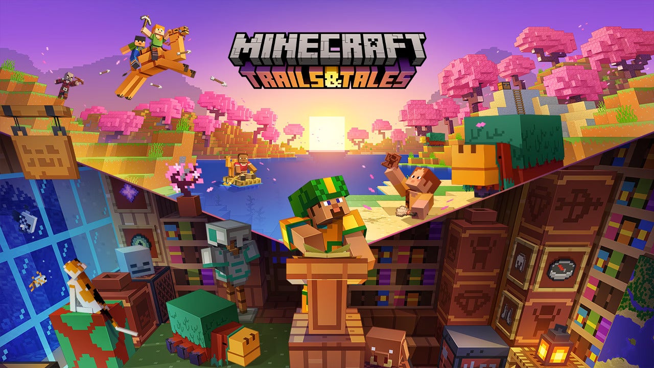 La actualización de Minecraft Trails and Tales obtiene una fecha de lanzamiento