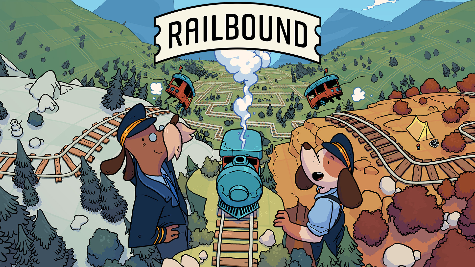 Cómo crear un rompecabezas atractivo: Railbound, un tren en un viaje de curvas