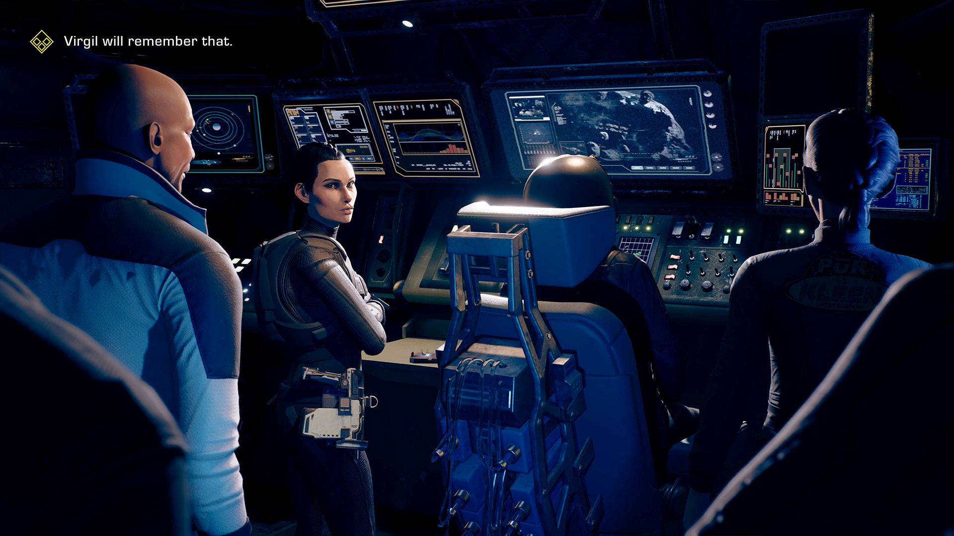 Captura de pantalla de The Expanse: A Telltale Series