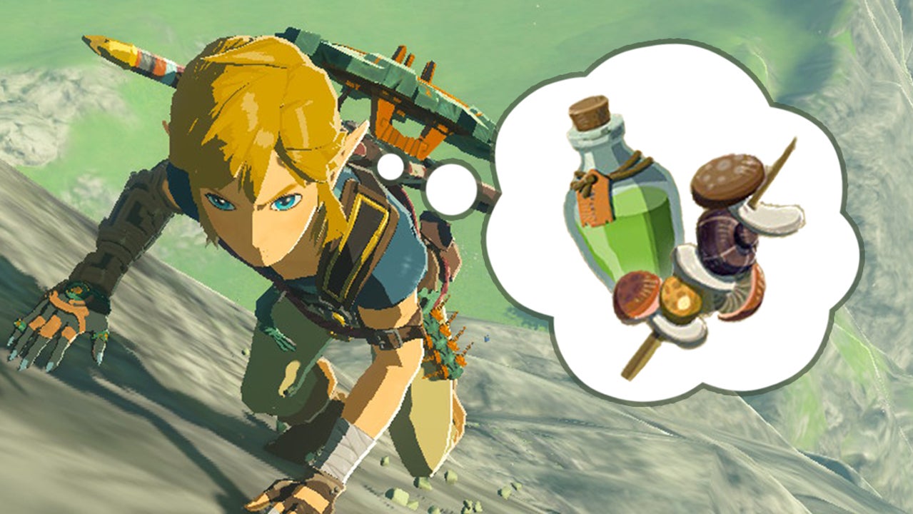 Cómo aumentar la resistencia sin santuarios en Zelda: Tears of the Kingdom