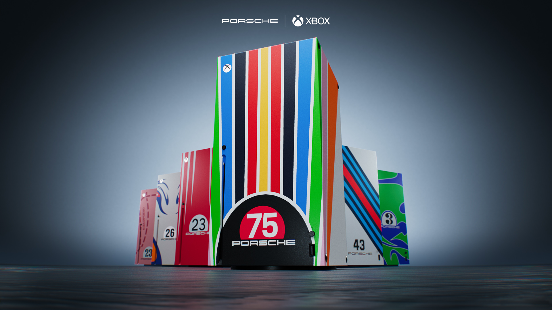Para el 75.º aniversario de Porsche, Xbox reimagina los icónicos diseños de automovilismo del fabricante de automóviles